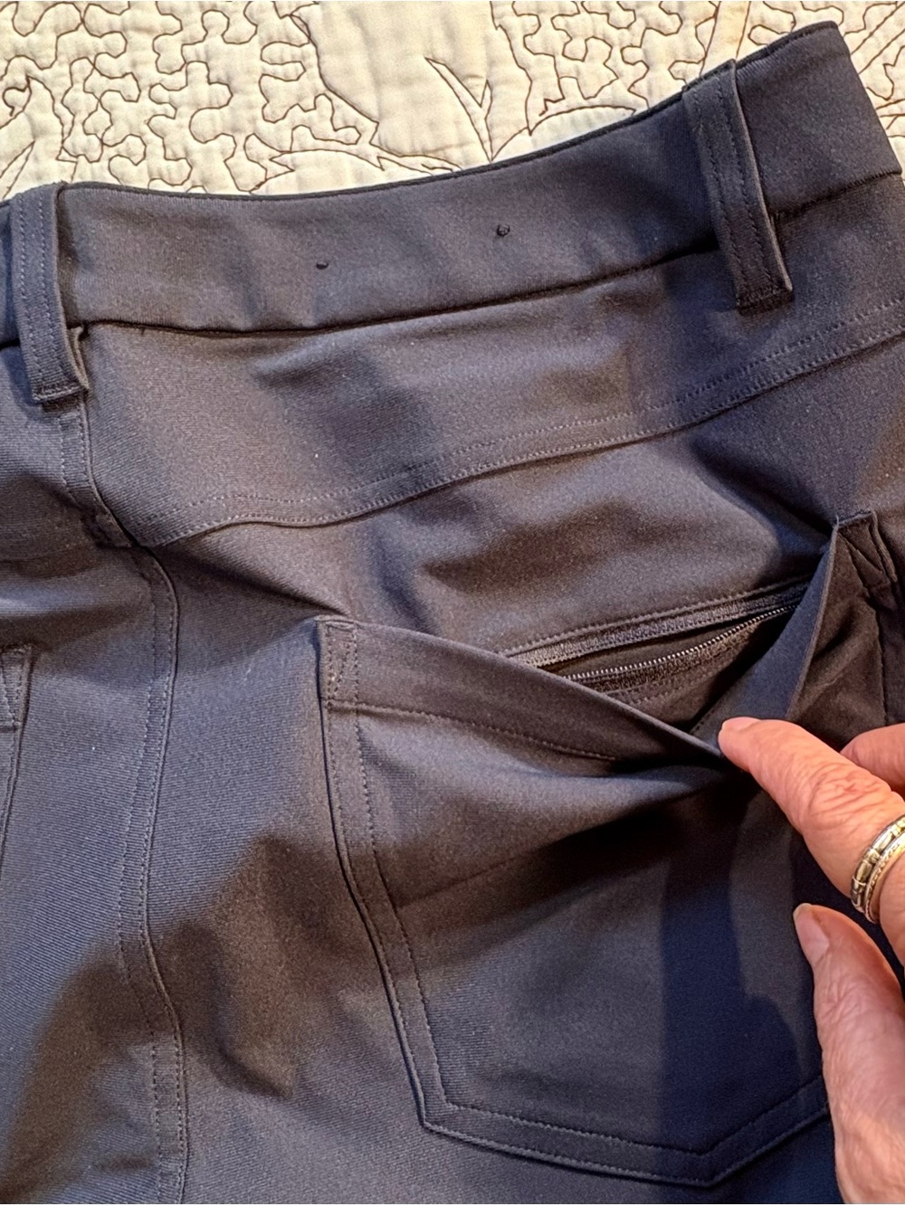 Lululemon ABC Slim Fit Pant Warpstreme True Navy Athletic Casual Mens 32x32🧡 - Picture 8 of 12